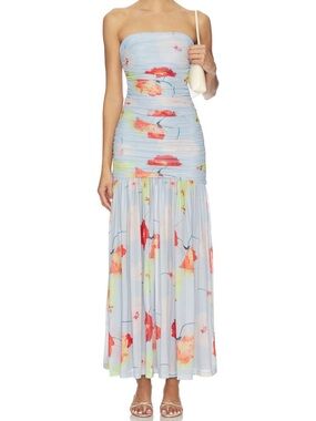 Bardot Solana Printed Midi dress